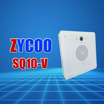 8Ω 10W IP नेटवर्क स्पीकर स्क्वायर सरफेस माउंटेड स्पीकर