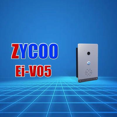 Zycoo Poe इंटरकॉम सिस्टम सिल्वर रंग खुदरा प्रतिष्ठानों के लिए