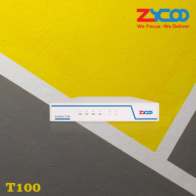 Zycoo Coovox T100 PBX टेलीफोनी छोटा ऑफिस वीओआईपी फोन सिस्टम