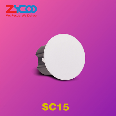 Zycoo SC15 7.2 X 6.3 इन सिप पेजिंग स्पीकर मोनो एकॉस्टिक Poe पावर्ड स्पीकर