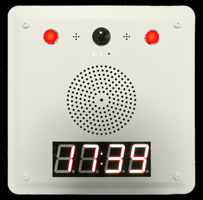 फ़्रीक्वेंसी 70Hz - 20KHz IP नेटवर्क स्पीकर बिल्ट इन माइक्रोफ़ोन के साथ