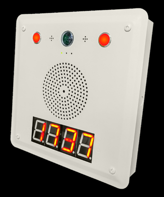 फ़्रीक्वेंसी 70Hz - 20KHz IP नेटवर्क स्पीकर बिल्ट इन माइक्रोफ़ोन के साथ