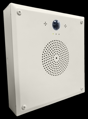 8Ω 10W IP नेटवर्क स्पीकर स्क्वायर सरफेस माउंटेड स्पीकर